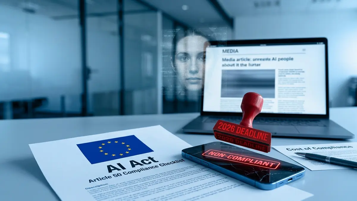 Article 50 de l'AI Act : ce qui change vraiment pour les entreprises (avec des exemples concrets)